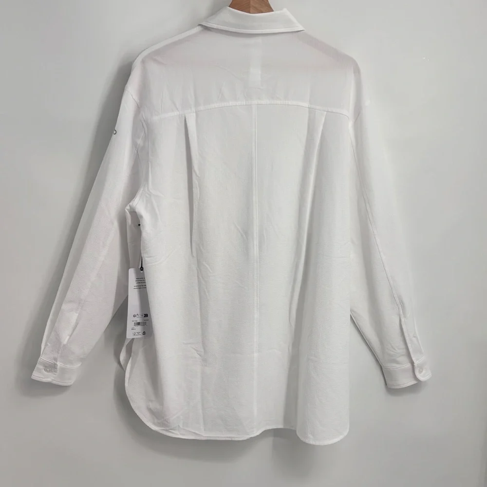 NWT ALO Yoga dreamscape button front long sleeve shirt Size Small - Picture 5 of 13